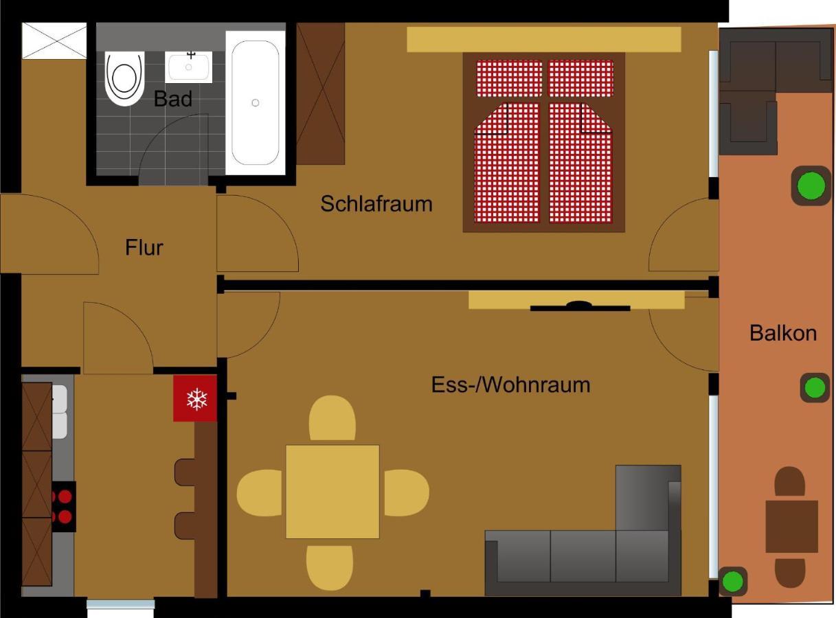 Hoch3 Ferienwohnung 阿尔高内的伊门施塔特 外观 照片